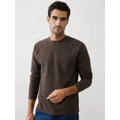 tシャツ BANANA REPUBLIC FACTORY STORE ワッフルクルーネックシャツ メンズ
