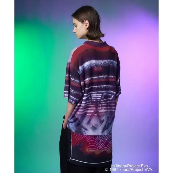 セーター ニット 「新世紀エヴァンゲリオン×HARE」A.T.フィールドニットシャツ(HARE) メンズ レディース