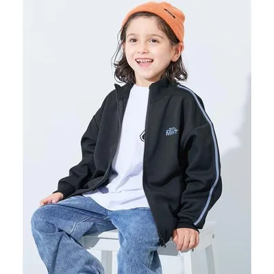 コート アウター 「セットアップ可能」サイドライン トラックジャケット キッズ 子供服 男の子 女の子
