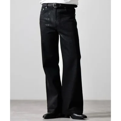 ジーンズ 「CLEL」Coating Denim Pants / コーティングデニムパンツ メンズ レディース