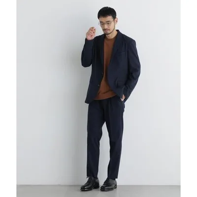 セットアップ 「Damerino」 T/Rスラブストレッチセットアップ/WASHABLE メンズ