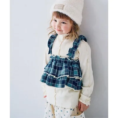 「リンク」レイヤードスカートにもなるマルチWAYフリルキャミ キッズ 子供服 女の子