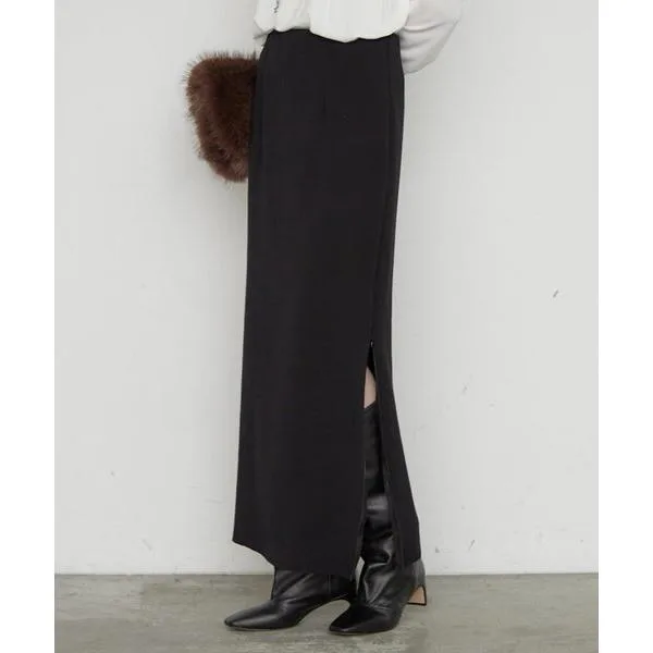 スカート 「WEB限定/3サイズ展開」ポンチZIPスカート 秋服