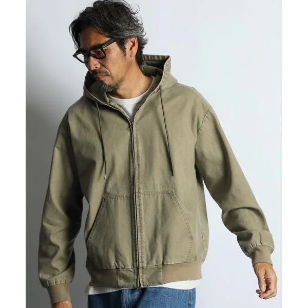 パーカー 「WEB限定アイテム」DUCK PARKA:ダックパーカー / 製品洗い / ワークジャケット / ライトアウター / ハイブリッドパーカー メンズ