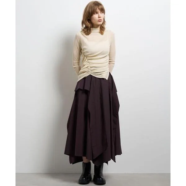 ロング スカート タイプライター2WAYスカート