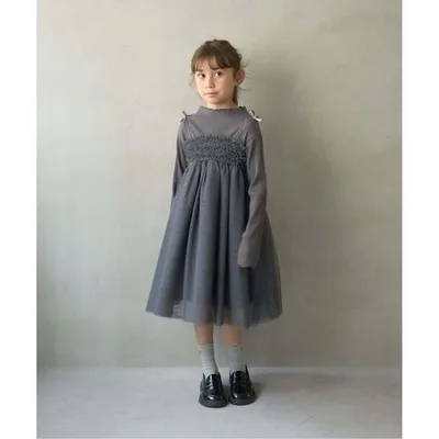 ワンピース 「ハロウィン」チュールドッキングワンピース キッズ 子供服 女の子
