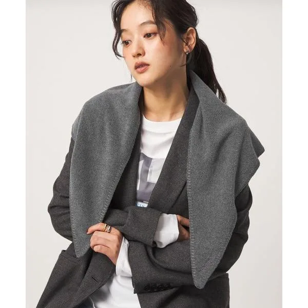 マフラー ストール 「別注」「Marmot」フリース スカーフ / ストール レディース