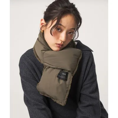 マフラー ストール 「別注」「TAION」ボア マフラー レディース