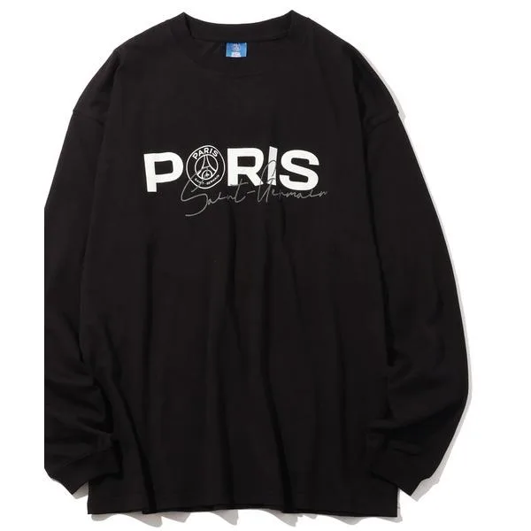 tシャツ 「Paris Saint-Germain/パリサンジェルマン」アソートロゴ アートワークデザイン ロングスリーブTシャツ メンズ レディース