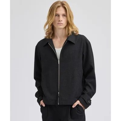 ブルゾン アウター 「Parts Lab.」Wool Mix Harrington Jacket / ウール混ベーシックスウィングトップ メンズ レディース