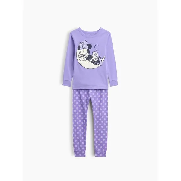 パジャマ 綿100% babyGap × ディズニー ミニーマウス パジャマセット キッズ 子供 男の子 女の子