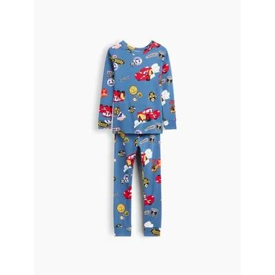 パジャマ 綿100% babyGap × ディズニー カーズ プリント パジャマセット キッズ 子供 男の子 女の子