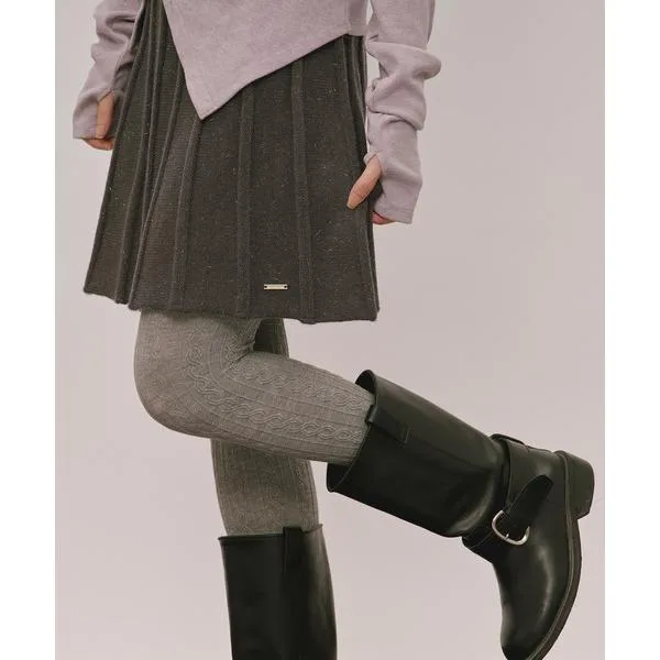スカート glitter pleated skirt / グリッタープリーツスカート