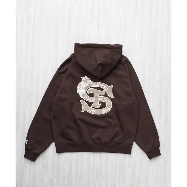 パーカー 裏起毛 TES LOCAL CREW ZIP PARKA / スウェットジップパーカー メンズ レディース