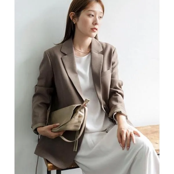 Jacket Tailored Jacket "PR Abe Bespoke" "Anti-Pilling/Stretch" Washable Double Crossover Jacket Ladies