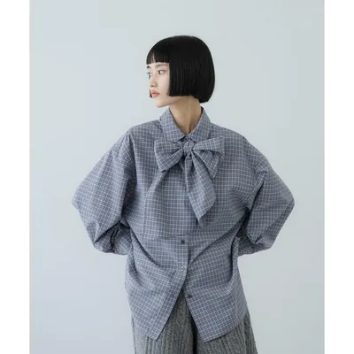 ブラウス シャツ アソートビックボウタイシャツ 824314 レディース