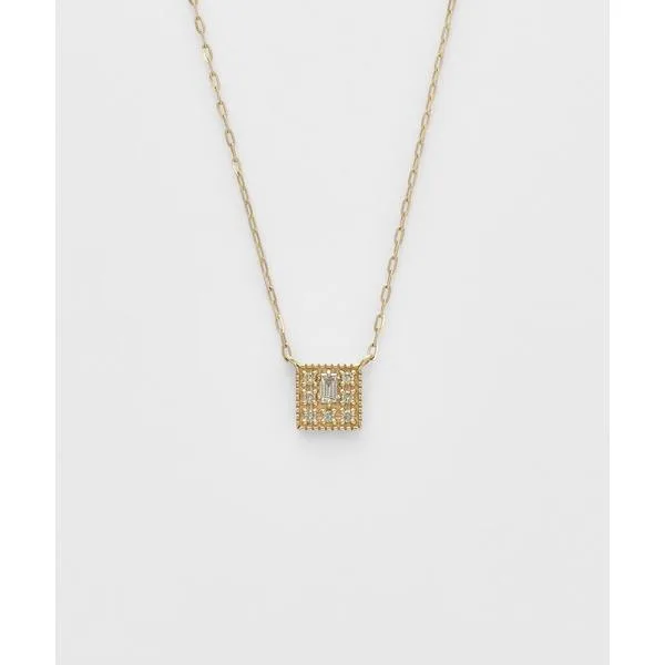ネックレス 「Limited Edition」K10ダイヤモンドネックレス(0.06ct) レディース