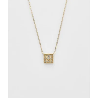 ネックレス 「Limited Edition」K10ダイヤモンドネックレス(0.06ct) レディース
