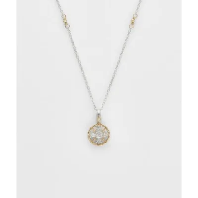 ネックレス 「Limited Edition」シルバー/K10ダイヤモンドネックレス(0.05ct) レディース