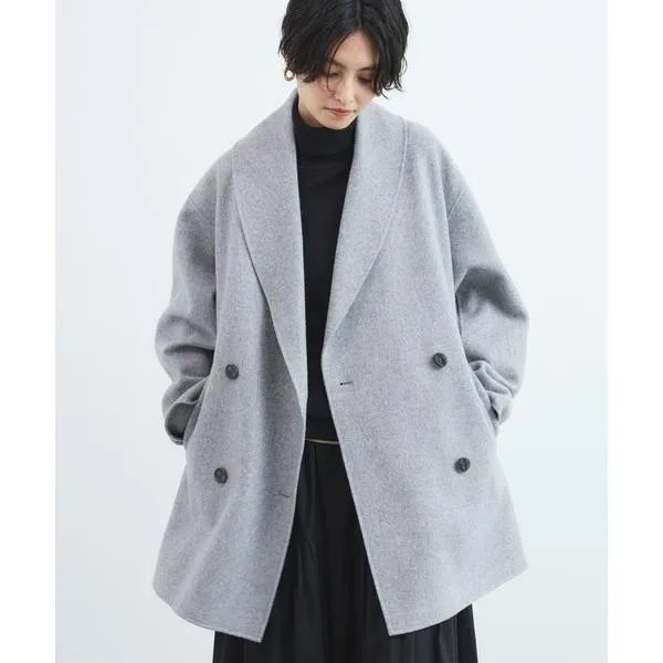 コート アウター BARNYARDSTORM / ウールリバーショールカラーコート「一部店舗限定カラー」「「i.style closet」ご紹介アイテム」 レディース