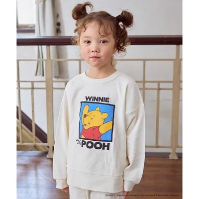 トレーナー 「Winnie the Pooh」プリントトレーナー キッズ 子供服 男の子 女の子