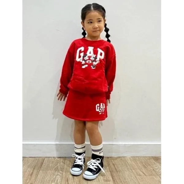 スカート babyGap × ディズニー プルオン GAPロゴ ミニスカート・スコート キッズ 子供服 女の子