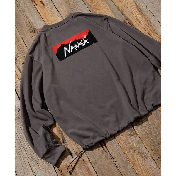 ナンガ tシャツ NANGA/ナンガ 別注 neo-PRO スピンドル バックプリント ロングスリーブTシャツ/日本製/遮熱/UVカット/吸水速乾 メンズ