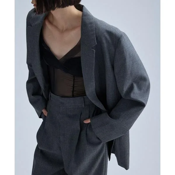 ジャケット テーラードジャケット Wool Jacket レディース
