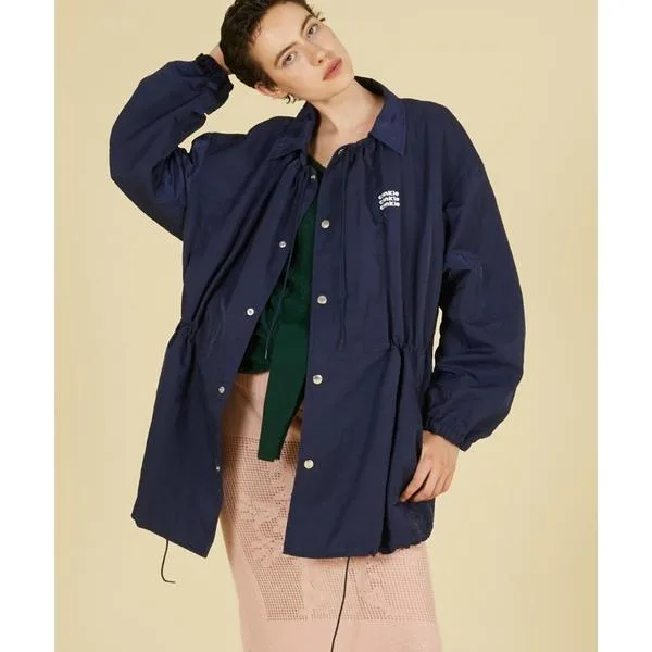 ブルゾン ジャンバー ギャザーモンスターコーチジャケット / 「crinkle crinkle crinkle」 gather monster coach jacket レディース