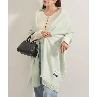 Muffler Stole "SETUP7" 100% Cashmere Muffler 60T62 ชายหญิง