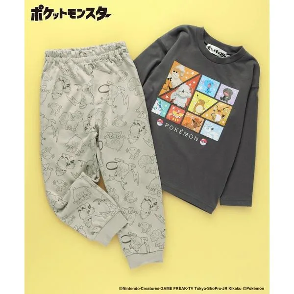 パジャマ 「ポケモン」ルームウェア キッズ 子供 男の子 女の子