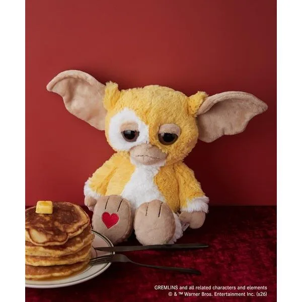 おもちゃ 「GREMLINS グレムリン」ギズモ バターイエロー ぬいぐるみ 35cm