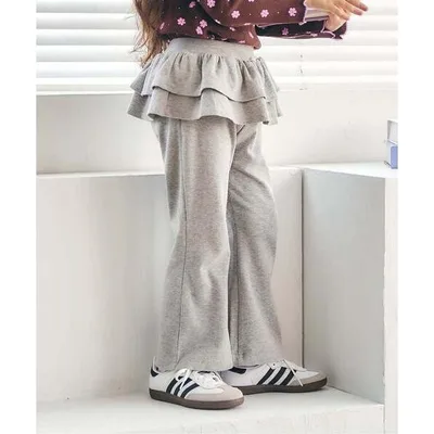 パンツ ティアードフリルフレアレギンス キッズ 子供服 女の子