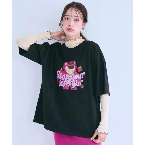 tシャツ 「トイ・ストーリー」デザインのダークTシャツ(選べるキャラクター)「ディズニー ピクサー」 レディース メンズ