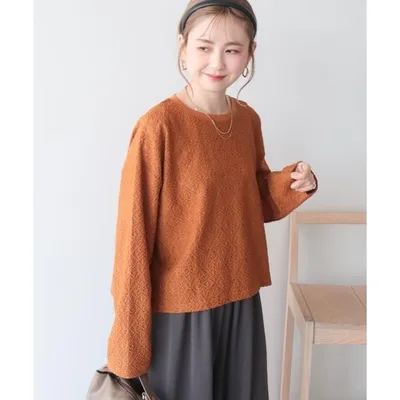 tシャツ 総レースプルオーバー レディース