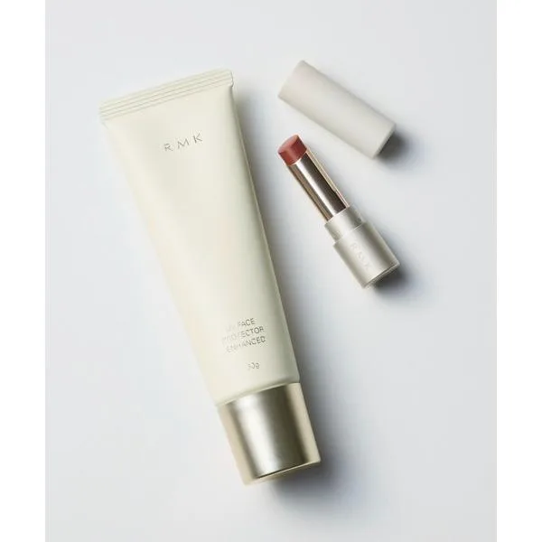 日焼け止め 「ZOZOCOSME限定」RMK UVフェイスプロテクター エンハンスト & RMK デューイーメルト リップカラー ミニ スペシャルセット
