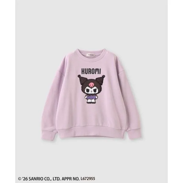 トレーナー 「Sanrio/サンリオ」キャラクタースパンコール裏毛トレーナー キッズ 子供服 女の子