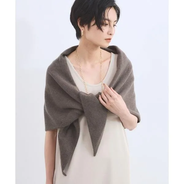 ストール マフラー BARNYARDSTORM / ウールカシミヤ三角ストール 「「i.style closet」ご紹介アイテム」 レディース