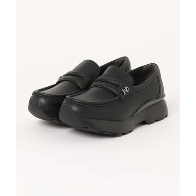スニーカー HAWKINS ホーキンス URSULA 4 厚底シューズ HW20418 BLACK レディース