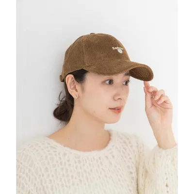 キャップ 帽子 レディース Barbour PRESTON CORD CAP レディース