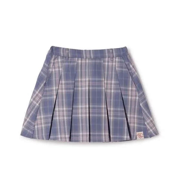 スカート 「イージーケア」チェックフロントプリーツスカート キッズ 子供服 女の子