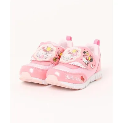スニーカー MOONSTAR ムーンスター 15-19 サンリオ サンリオ7233 SA 7233ABC ABC-MART限定 *ローズ キッズ 子供 女の子