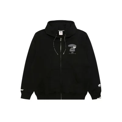 パーカー AAPE BASIC ZIP UP HOODIE メンズ