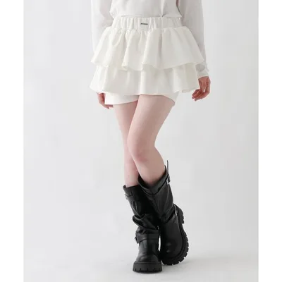 スカート 「SETUP対応」ラメティアードスカート キッズ 子供服 女の子