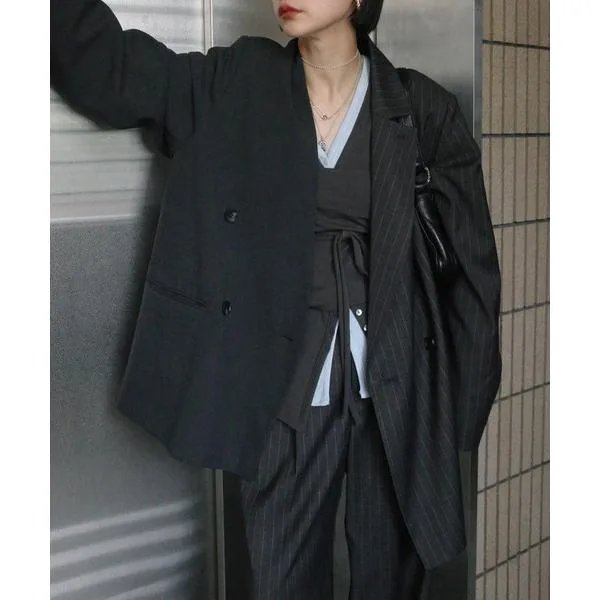 ジャケット テーラードジャケット UNBALANCE DOCKING JACKET レディース