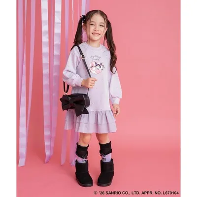 ワンピース 「サンリオキャラクターズ」マイメロディ&クロミフリルワンピース キッズ 子供服 女の子