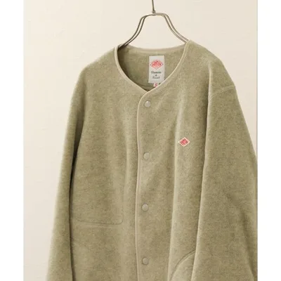 ブルゾン アウター 「DANTON/ダントン」FLEECE COLLARLESS JACKET(JD-8939)26AW メンズ
