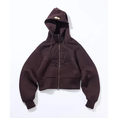 パーカー Reebok × NAUTICA/リーボック × ノーティカ 「Exclusive」ボンディング コンパクトジップパーカー レディース