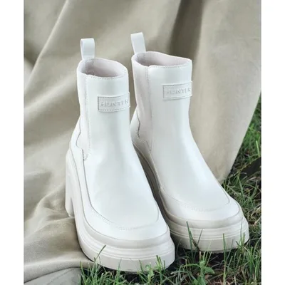 ブーツ 「HUNTER for anuans」REFINED EXPLORER HEEL CHELSEA BOOT レディース