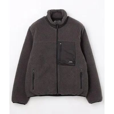 コート ジャケット TAION/タイオン 限定展開 MOUNTAIN HIGH NECK ZIP BOA JACKET/マウンテンハイネックジップボアジャケット/TAION-102NDMBMT メンズ